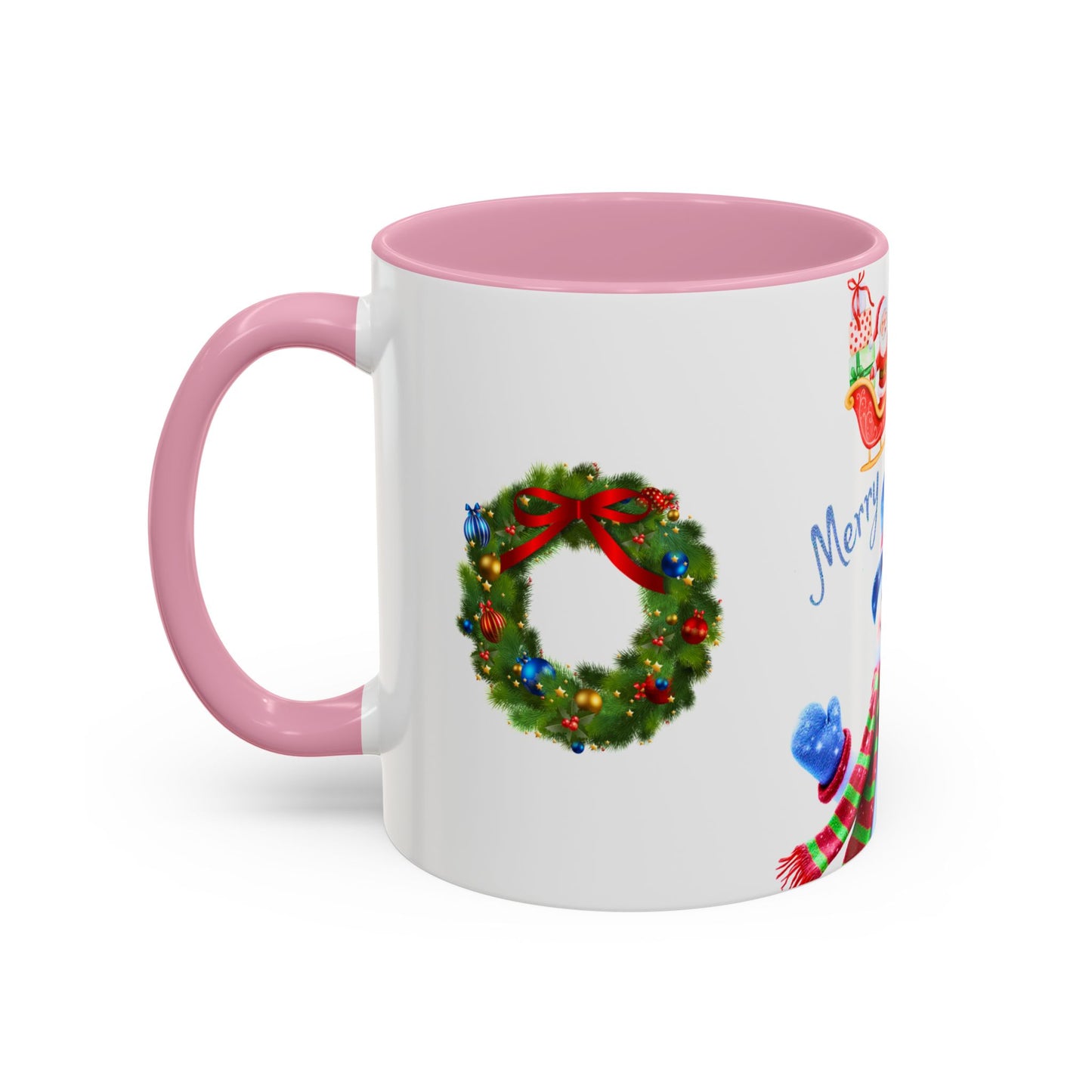 Merry Wishes Snowman Mug