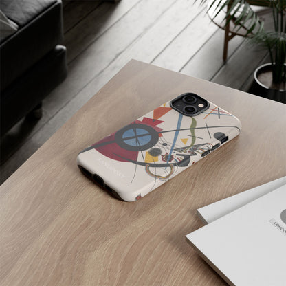 Tough Phone Case for iPhone, Samsung and Google Pixel - Kandinsky, Violett (1923)