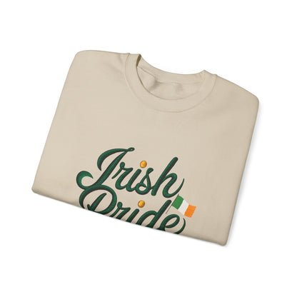 Gildan 18000 Unisex Heavy Blend™ Crewneck Sweatshirt - Irish Pride St. Patrick’s Day Design