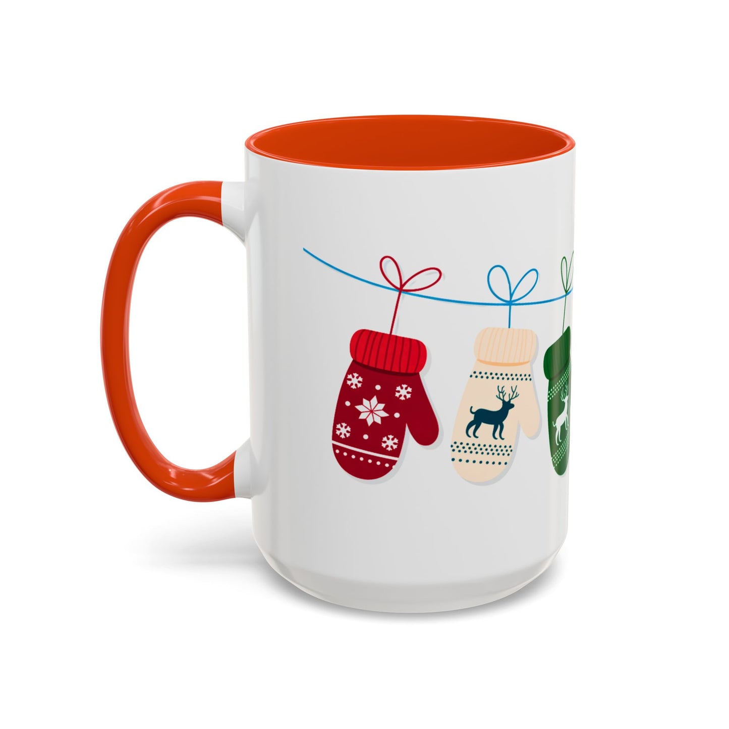 Winter Mittens Wraparound Mug