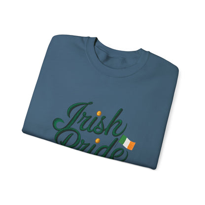 Gildan 18000 Unisex Heavy Blend™ Crewneck Sweatshirt - Irish Pride St. Patrick’s Day Design