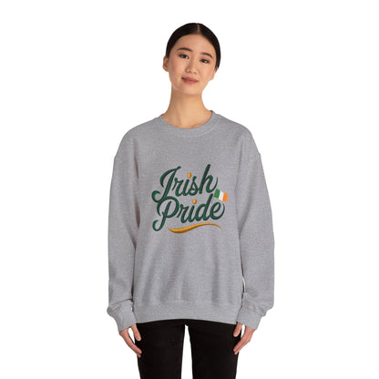 Gildan 18000 Unisex Heavy Blend™ Crewneck Sweatshirt - Irish Pride St. Patrick’s Day Design
