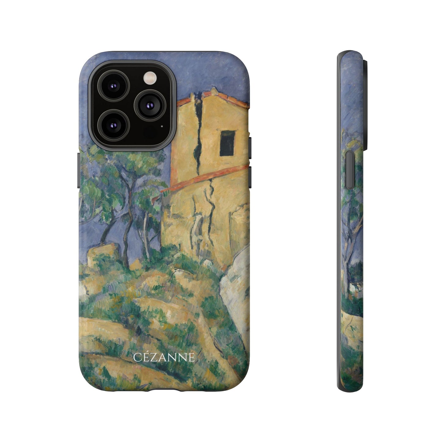 Tough Phone Case for iPhone, Samsung and Google Pixel - Cézanne, House with the Cracked Walls (1892-94)