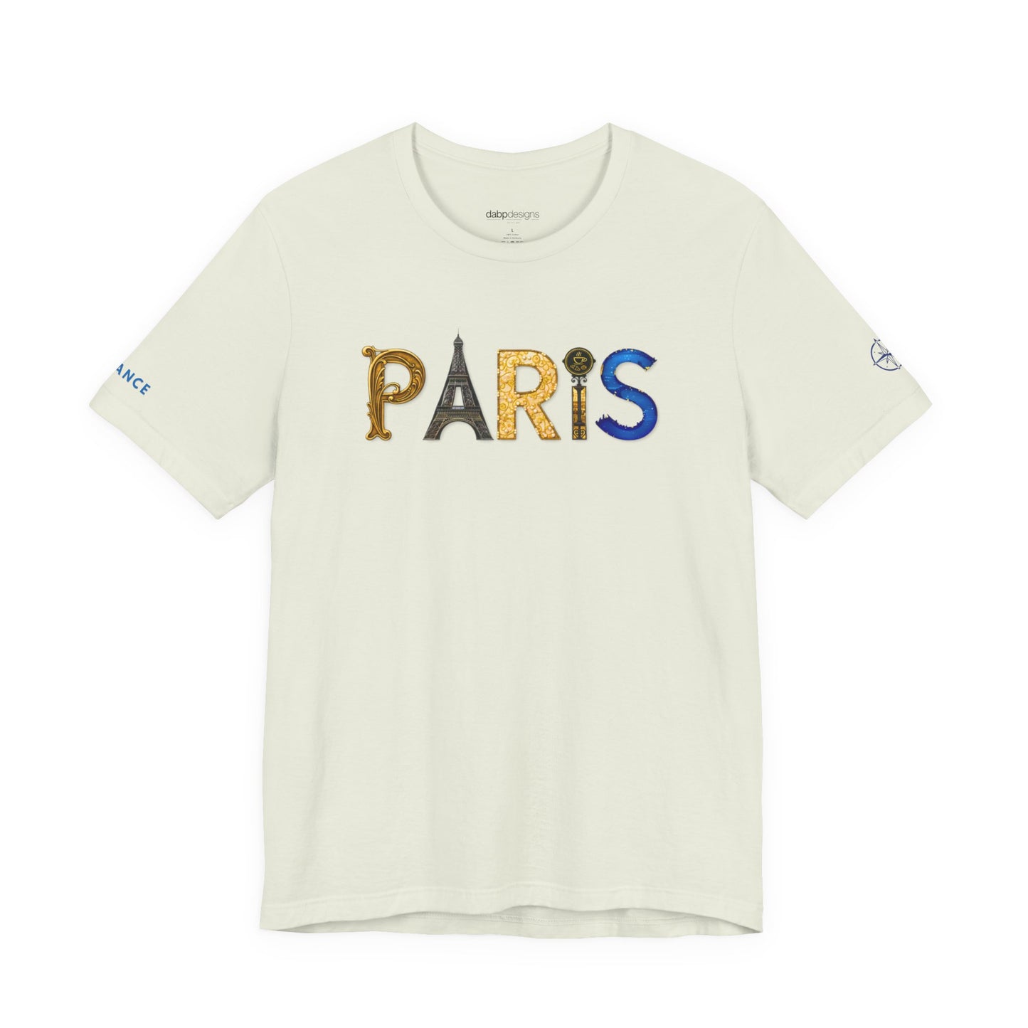 Paris Typography T-Shirt
