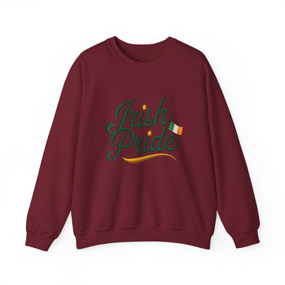 Gildan 18000 Unisex Heavy Blend™ Crewneck Sweatshirt - Irish Pride St. Patrick’s Day Design
