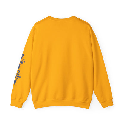 Yellow sweatshirt on a white background