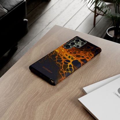 Tough Phone Case for iPhone, Samsung and Google Pixel - DABPdesigns Acrylic Abstract Design (v2)