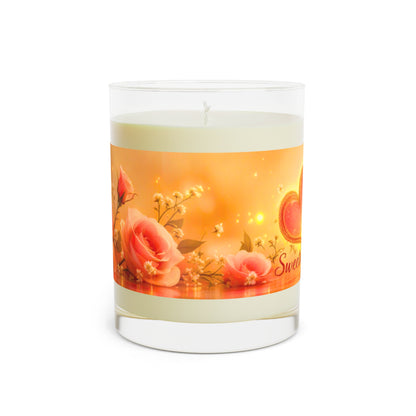 Seventh Avenue Premium Scented Candle – Sweetheart Glow - 3 Luxurious Aromatherapy Scents, 65-Hour Burn Time