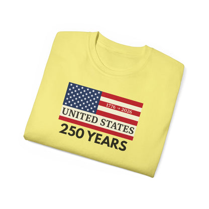 United States 250 Years Commemorative T-Shirt (1776–2026)