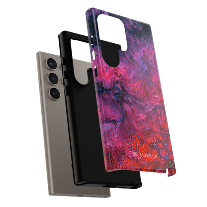 Tough Phone Cases for iPhone, Samsung and Google Pixel - DABPdesigns Acrylic Abstract Design (v1)