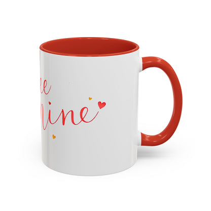 Bee Mine - Floral Accent Ceramic Mug (11oz, 15oz)