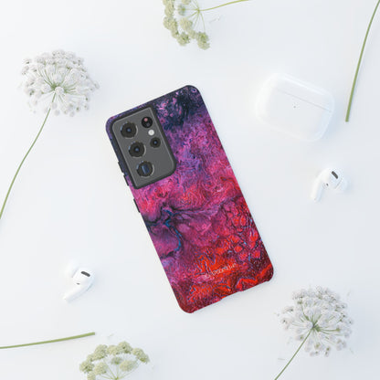 Tough Phone Cases for iPhone, Samsung and Google Pixel - DABPdesigns Acrylic Abstract Design (v1)
