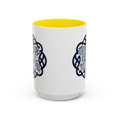 May the Road Rise to Meet You - Celtic Knot Design Mug (11oz, 15oz)
