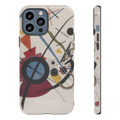 Tough Phone Case for iPhone, Samsung and Google Pixel - Kandinsky, Violett (1923)