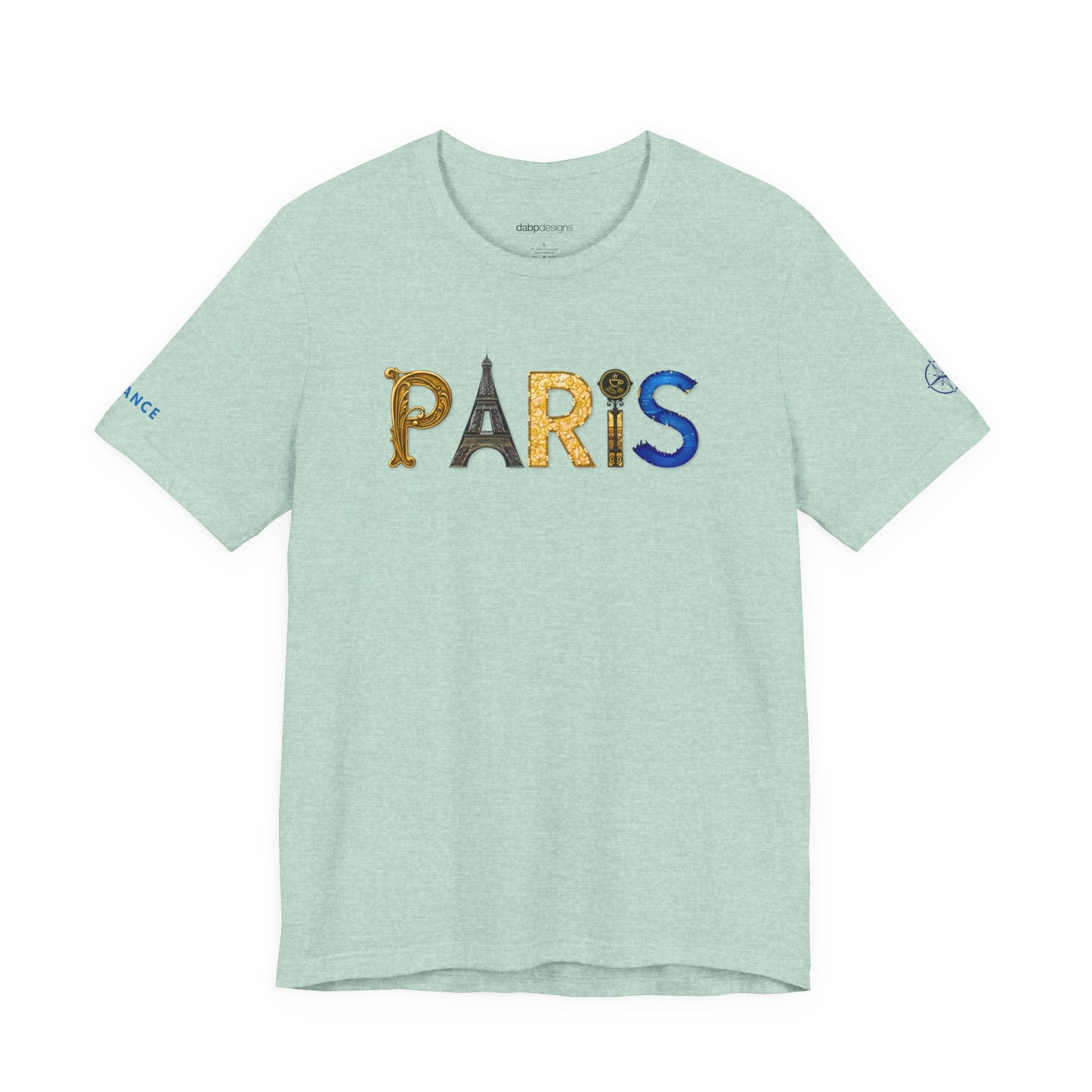 Paris Typography T-Shirt