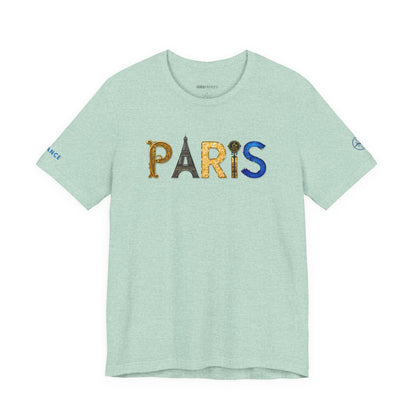 Paris Typography T-Shirt