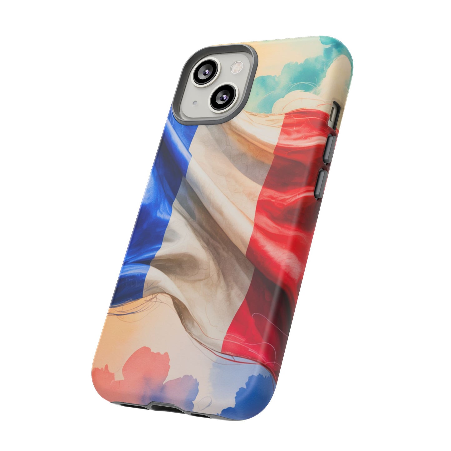 French Mirage Tough Phone Case (For iPhone Models Only)