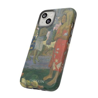 Tough Phone Case for iPhone, Samsung and Google Pixel - Gauguin, Ia Orana Maria (Hail Mary) (1891)