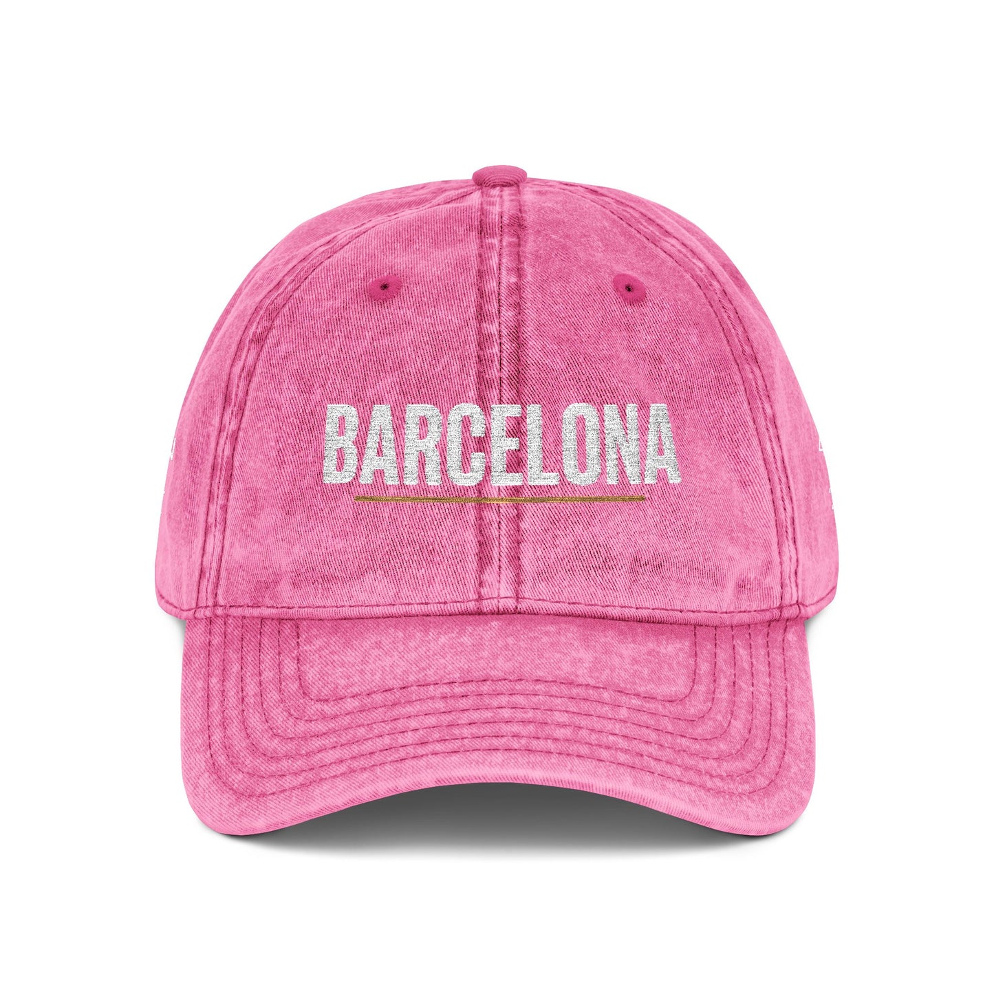 Barcelona Vintage Embroidered Dad Cap | Beach Cities Collection
