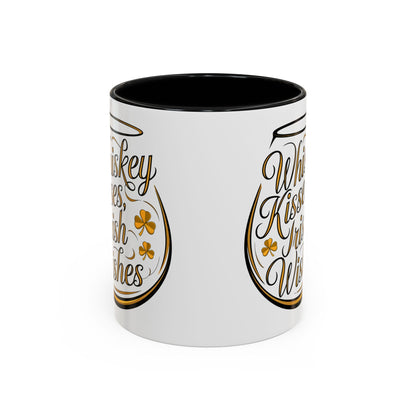 Whiskey Kisses, Irish Wishes – St. Patrick’s Day Mug (11oz, 15oz)