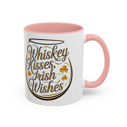 Whiskey Kisses, Irish Wishes – St. Patrick’s Day Mug (11oz, 15oz)