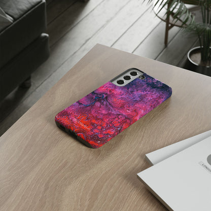 Tough Phone Cases for iPhone, Samsung and Google Pixel - DABPdesigns Acrylic Abstract Design (v1)