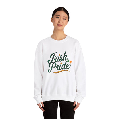Gildan 18000 Unisex Heavy Blend™ Crewneck Sweatshirt - Irish Pride St. Patrick’s Day Design