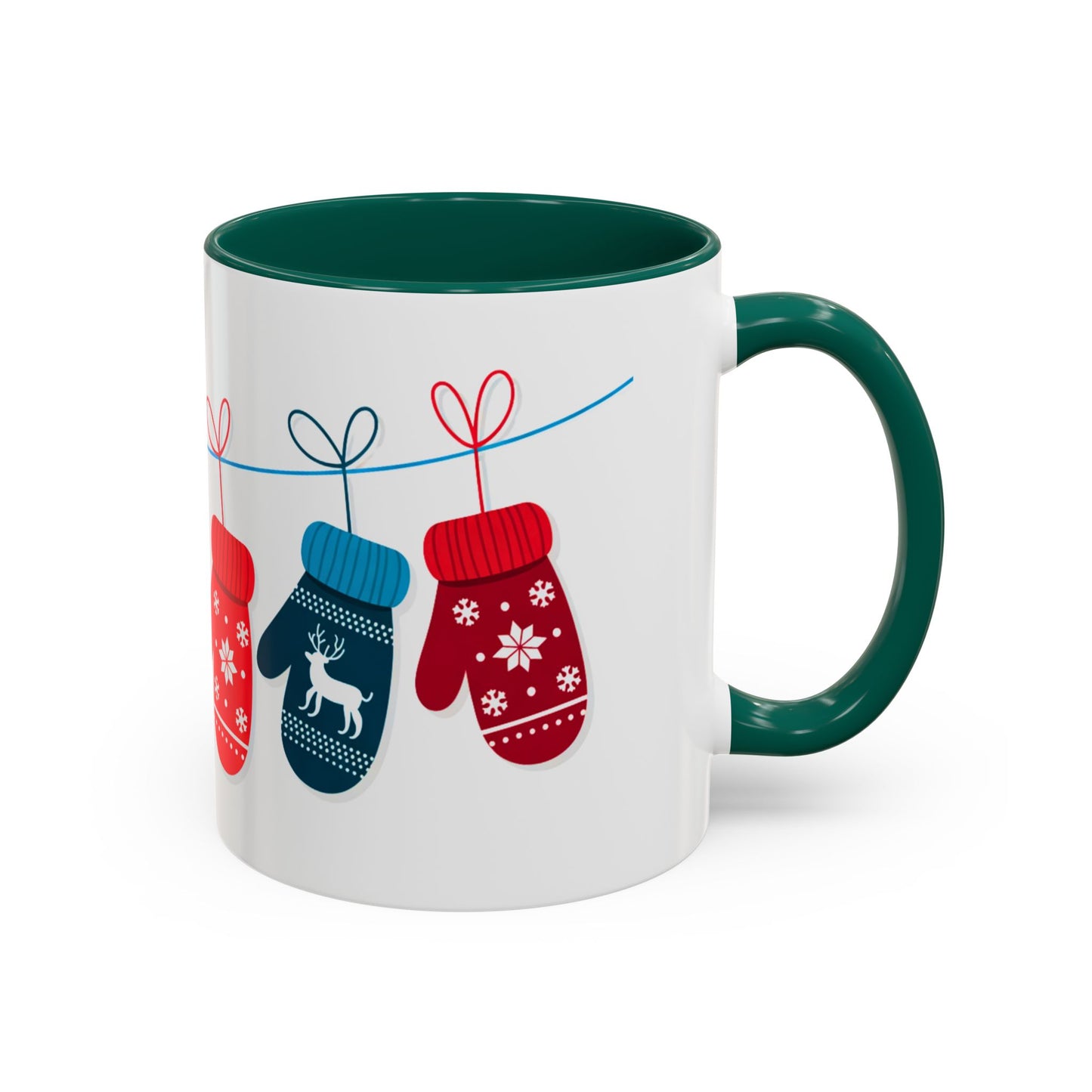 Winter Mittens Wraparound Mug