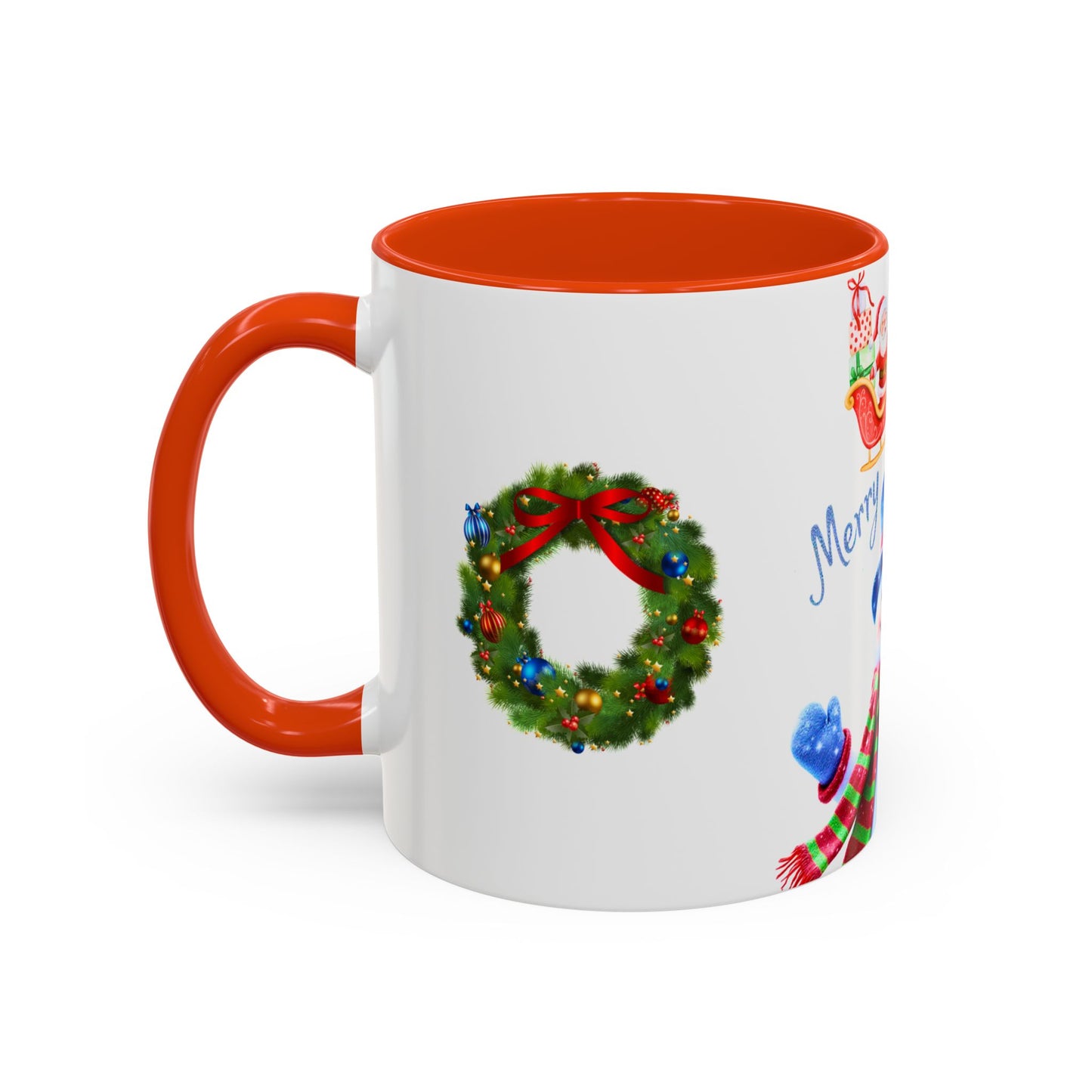 Merry Wishes Snowman Mug