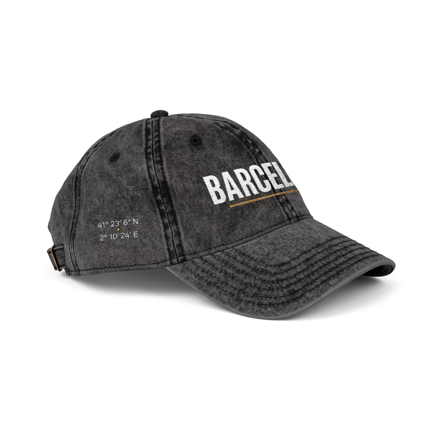 Barcelona Vintage Embroidered Dad Cap | Beach Cities Collection