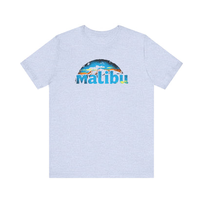 Bella+Canvas · 3001 Unisex Jersey Short Sleeve Tee - Malibu Coastal Vibes (v3)