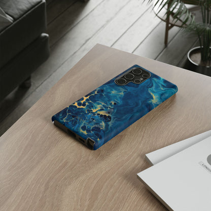 Tough Phone Case for iPhone, Samsung and Google Pixel - DABPdesigns Acrylic Abstract Design (v3)