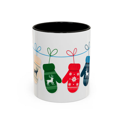 Winter Mittens Wraparound Mug