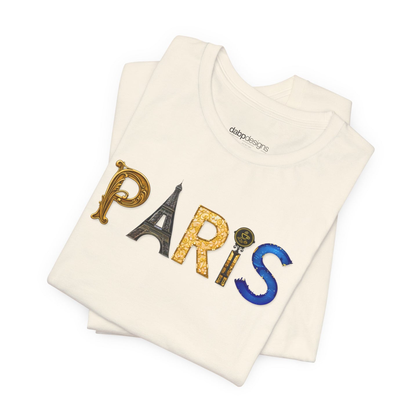 Paris Typography T-Shirt