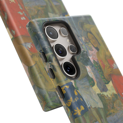 Tough Phone Case for iPhone, Samsung and Google Pixel - Gauguin, Ia Orana Maria (Hail Mary) (1891)