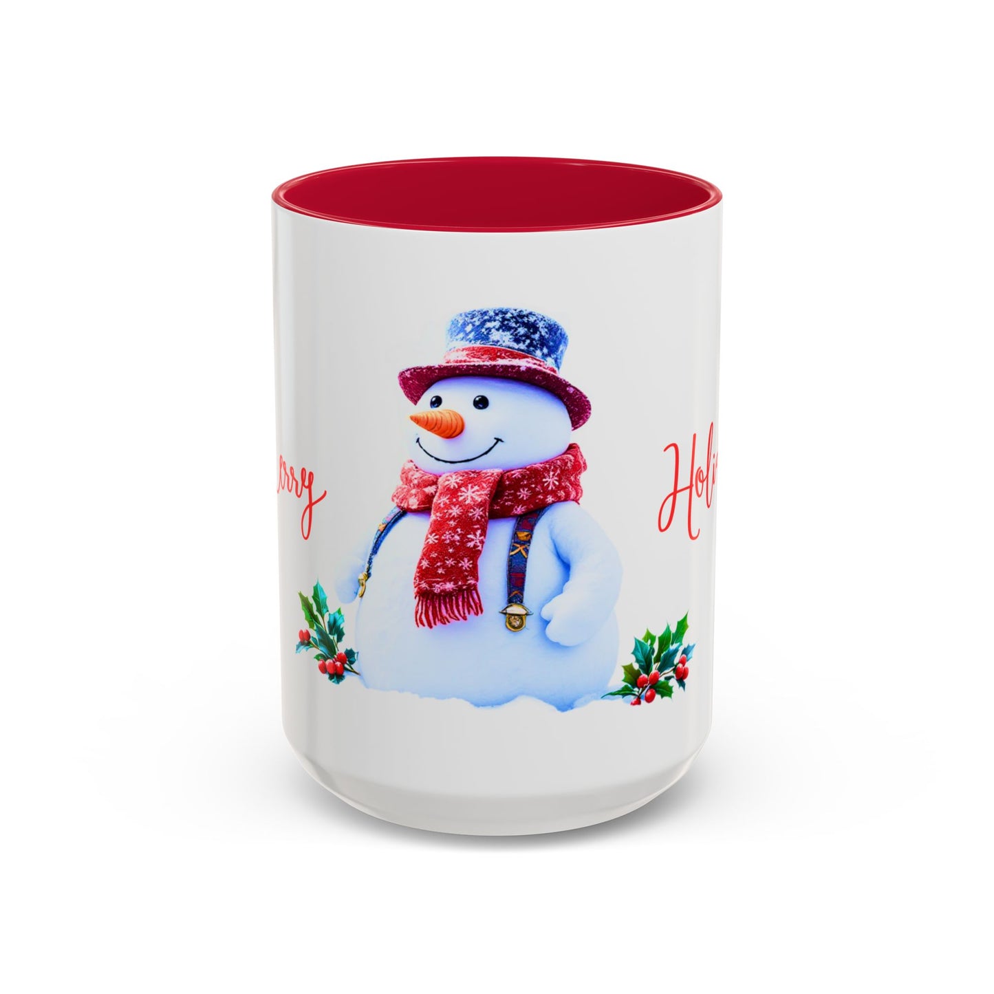 Merry Holidays Snowman Mug (v2)