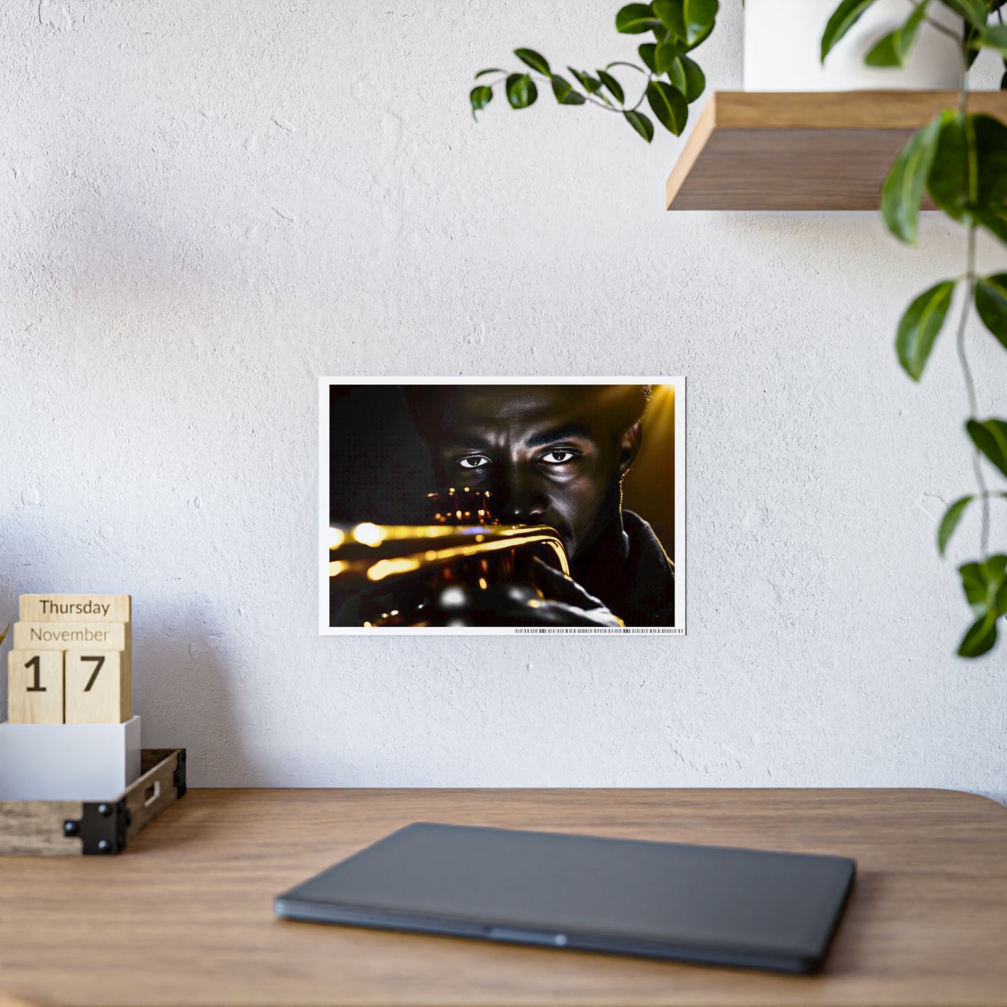 Jazz-Inspired Glossy Poster Art | Electric Tutu