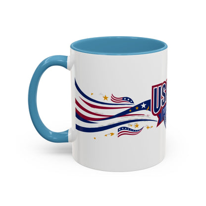USA250 1776–2026 Patriotic Accent Mug
