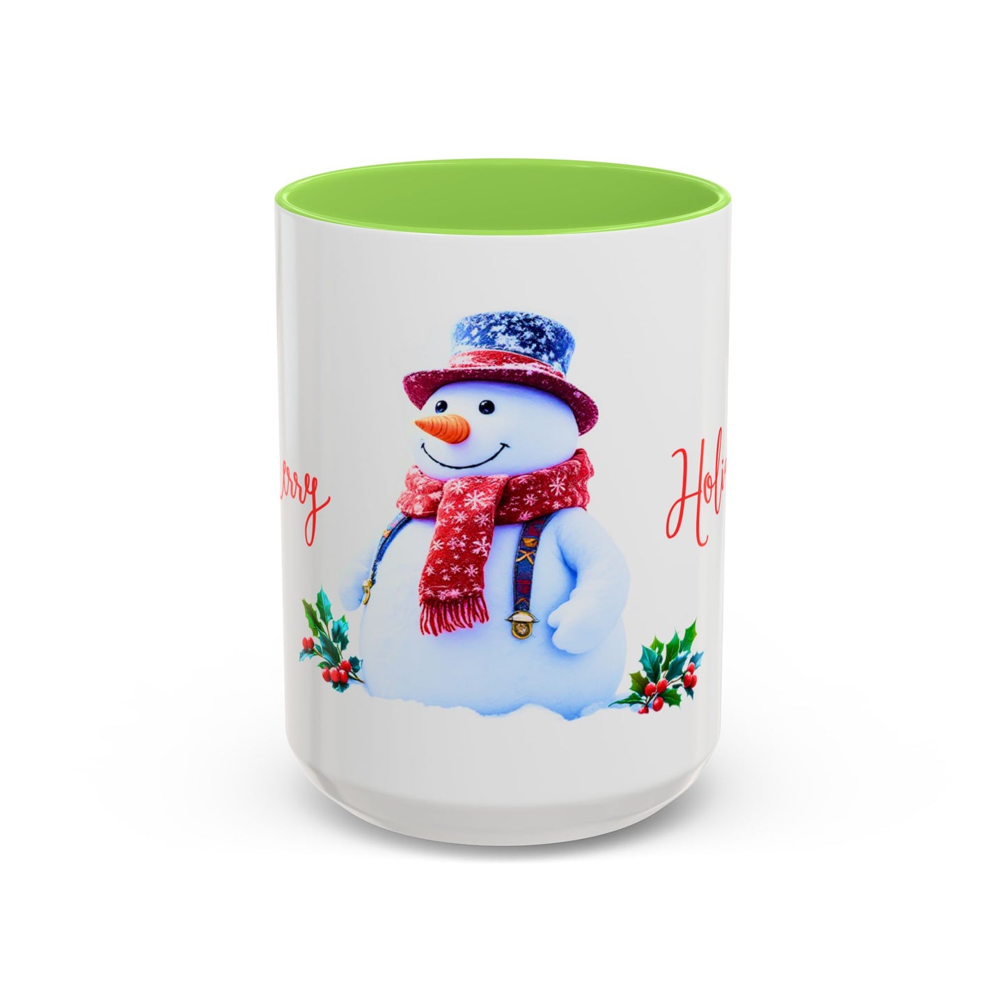 Merry Holidays Snowman Mug (v2)