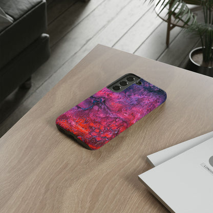 Tough Phone Cases for iPhone, Samsung and Google Pixel - DABPdesigns Acrylic Abstract Design (v1)