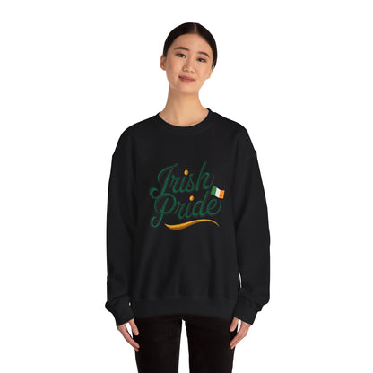 Gildan 18000 Unisex Heavy Blend™ Crewneck Sweatshirt - Irish Pride St. Patrick’s Day Design