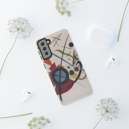 Tough Phone Case for iPhone, Samsung and Google Pixel - Kandinsky, Violett (1923)
