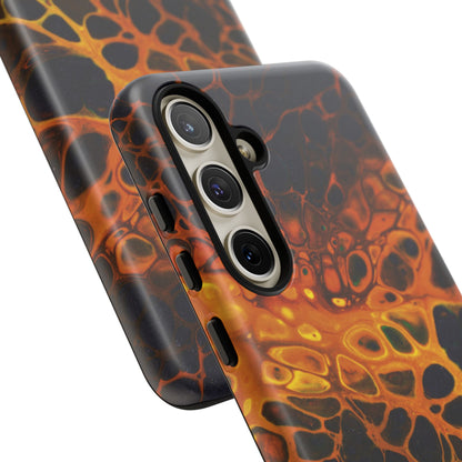 Tough Phone Case for iPhone, Samsung and Google Pixel - DABPdesigns Acrylic Abstract Design (v2)