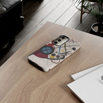 Tough Phone Case for iPhone, Samsung and Google Pixel - Kandinsky, Violett (1923)