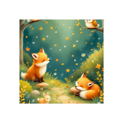 Autumn Forest Friends - Cozy Woodland Animals