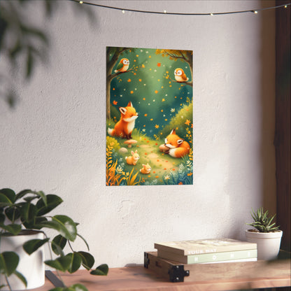Autumn Forest Friends - Cozy Woodland Animals