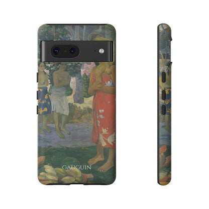 Tough Phone Case for iPhone, Samsung and Google Pixel - Gauguin, Ia Orana Maria (Hail Mary) (1891)
