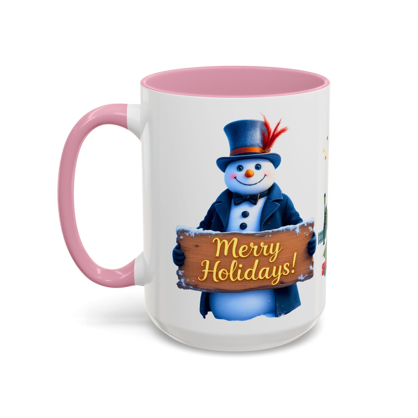 Merry Holidays Snowman Mug (v1)