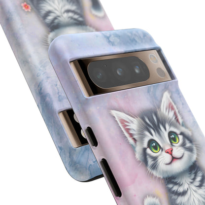 Tough Phone Case for iPhone, Samsung and Google Pixel - Dem Putty Tat Series (v1)