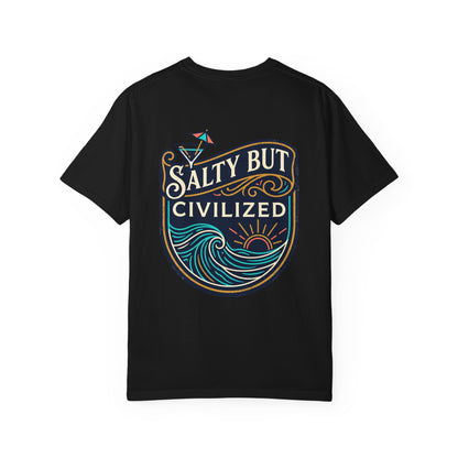 Salty But Civilized Coastal Graphic Tee
